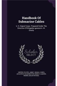 Handbook Of Submarine Cables