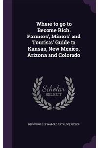 Where to go to Become Rich. Farmers', Miners' and Tourists' Guide to Kansas, New Mexico, Arizona and Colorado