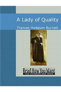 A Lady of Quality