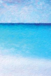 Sky and Sea Painted Notebook