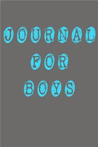 Journal For Boys