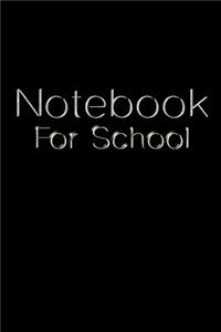 Notebook For School