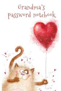 Grandma's Password Notebook
