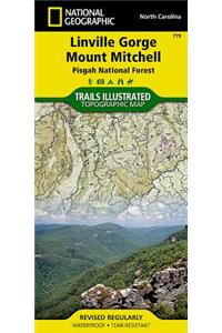 Linville Gorge, Mount Mitchell Map [Pisgah National Forest]