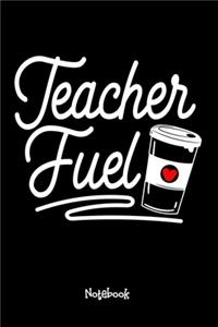 Teacher Fuel - Coffee Journal Black Cover