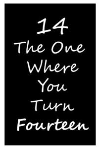 14th The one where you turn Fourteen