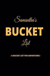 Samantha's Bucket List