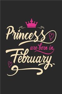 Princess are born in February