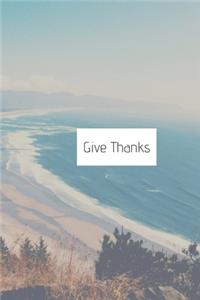 Give Thanks Notebook
