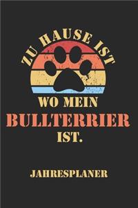 BULLTERRIER Jahresplaner