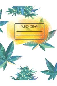 Weed Ideas Marijuana Weed Lovers Notebook