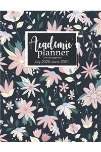 Academic Planner Time Management July 2020-June 2021