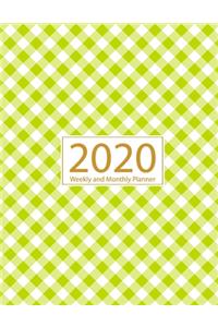 2020 Academic Planner Weekly And Monthly