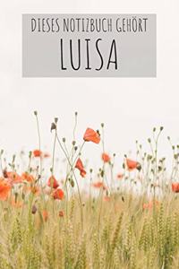 Dieses Notizbuch Gehört Luisa