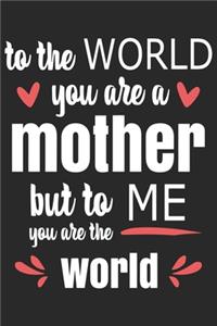 To the world you are mother