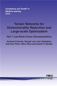 Tensor Networks for Dimensionality Reduction and Large-scale Optimization