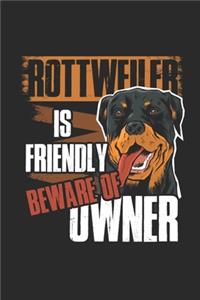 Rottweiler Is Friendly