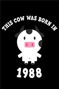 This Cow Was Born In