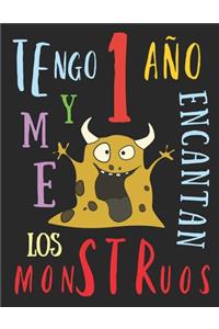Tengo 1 año y me encantan los monstruos