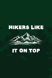 Hikers Like It On Top
