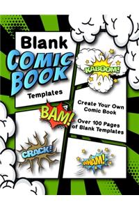 Blank Comic Book Templates Create Your Own Comic