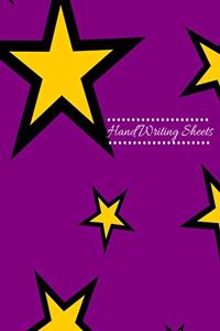 Handwriting Sheets