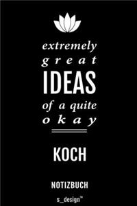 Notizbuch für Köche / Koch / Köchin