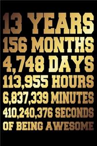 13 Years Of Being Awesome