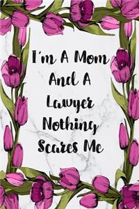 I'm A Mom And A Lawyer Nothing Scares Me