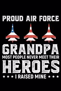 Proud Air Force Grandpa