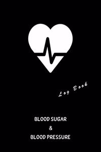 Blood Sugar & Blood Pressure Log Book