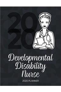 Developmental Disability Nurse 2020 Planner