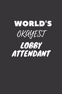 Lobby Attendant Notebook