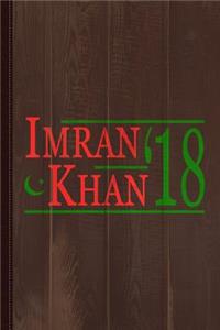 Imran Khan Pti 2018 Pakistan Journal Notebook