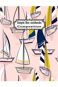 Simple Box Notebook Composition