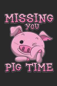 Missing You Pig Time