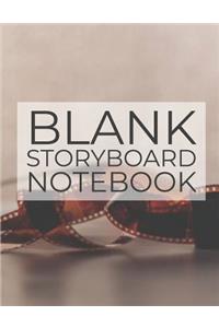 Blank Storyboard Notebook