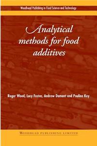 Analytical Methods for Food Additives