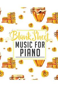 Blank Sheet Music for Piano