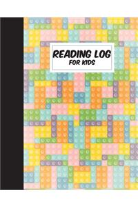 Reading Log For Kids