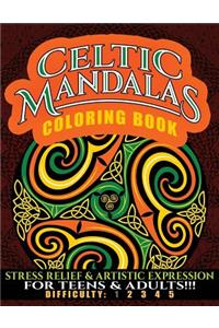 Celtic Mandalas Coloring Book