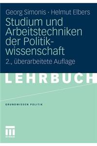 Studium Und Arbeitstechniken Der Politikwissenschaft