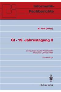 GI -- 19. Jahrestagung II