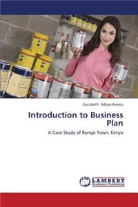 Introduction to Business Plan