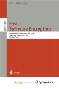 Fast Software Encryption