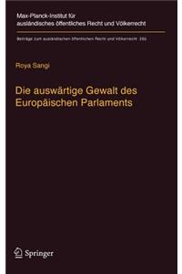 Die auswärtige Gewalt des Europäischen Parlaments