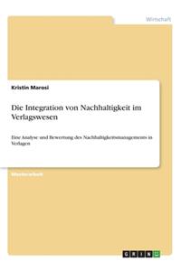 Integration von Nachhaltigkeit im Verlagswesen