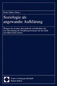 Soziologie ALS Angewandte Aufklarung