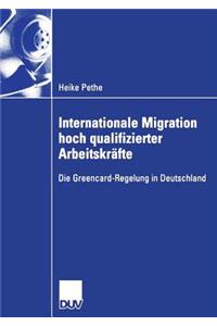 Internationale Migration Hoch Qualifizierter Arbeitskräfte