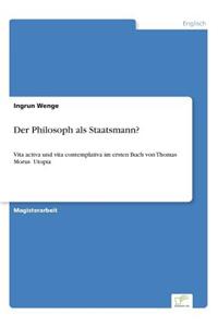 Der Philosoph als Staatsmann?